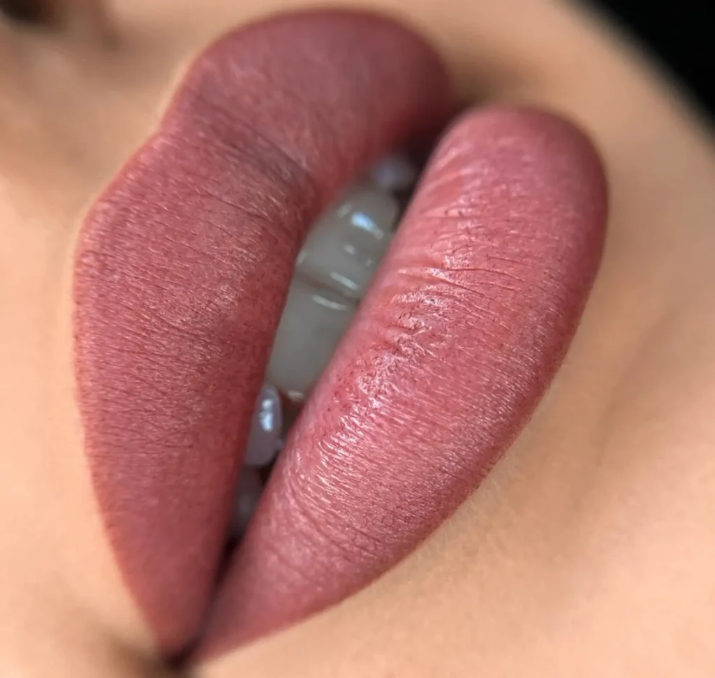 cosmetic lip tattoo colours